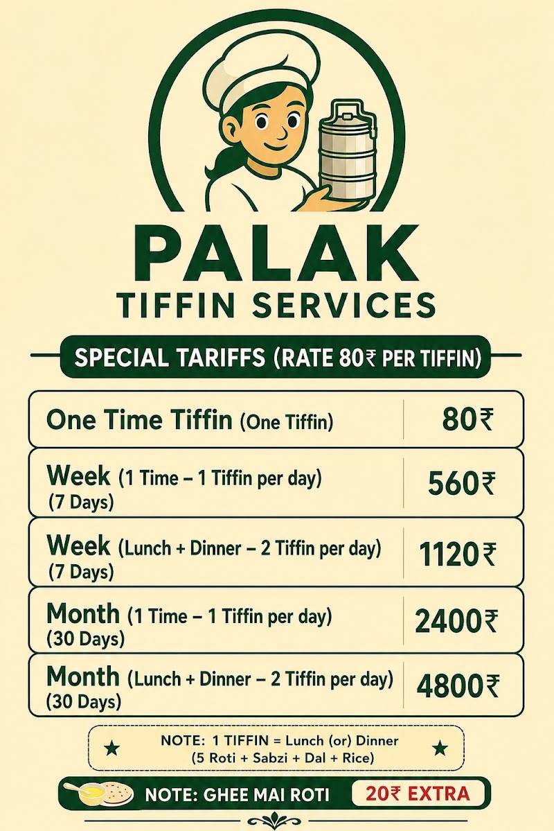 PALAK TIFFIN SERVICE